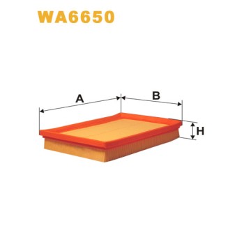 Filtre à air WA6650