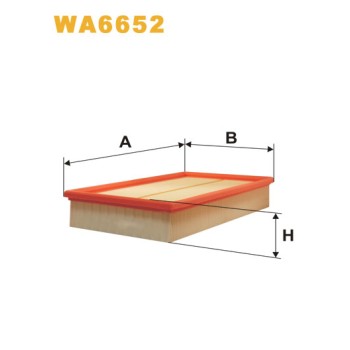 Filtre à air WA6652
