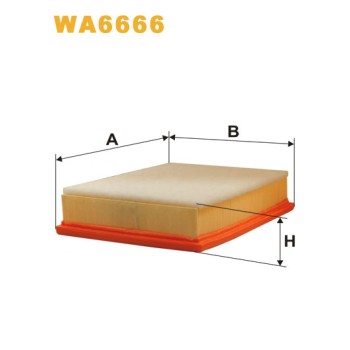 Filtre à air WA6666