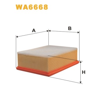 Filtre à air WA6668