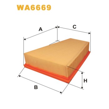 Filtre à air WA6669