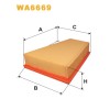 Filtre à air WA6669