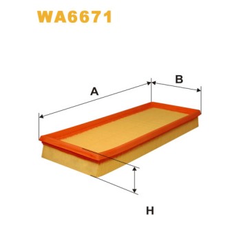 Filtre à air WA6671