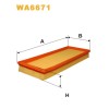 Filtre à air WA6671