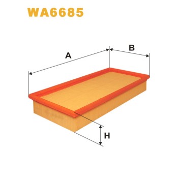 Filtre à air WA6685