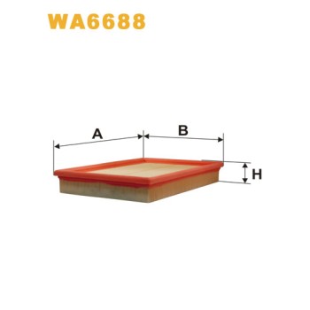 Filtre à air WA6688