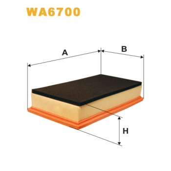 Filtre à air WA6700