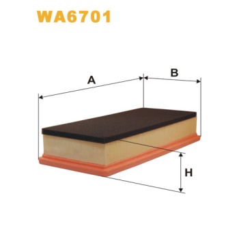 Filtre à air WA6701