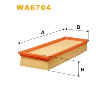 Filtre à air WA6704