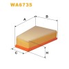 Filtre à air WA6735