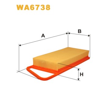 Filtre à air WA6738
