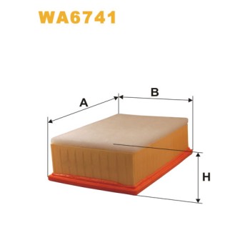 Filtre à air WA6741