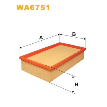 Filtre à air WA6751