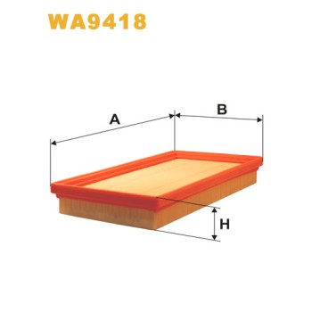 Filtre à air WA9418