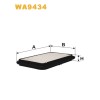 Filtre à air WA9434