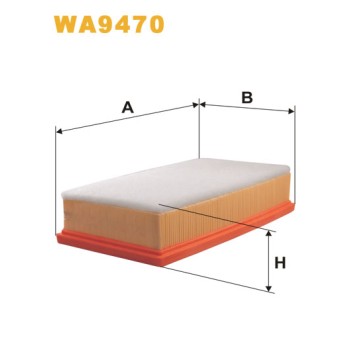 Filtre à air WA9470
