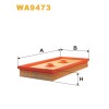 Filtre à air WA9473