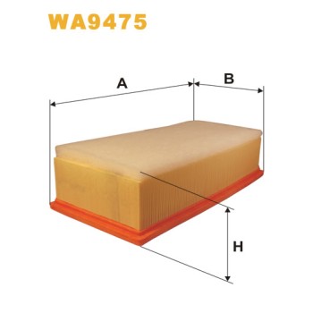 Filtre à air WA9475