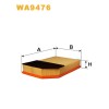 Filtre à air WA9476