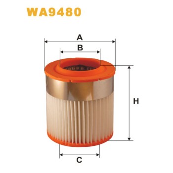 Filtre à air WA9480