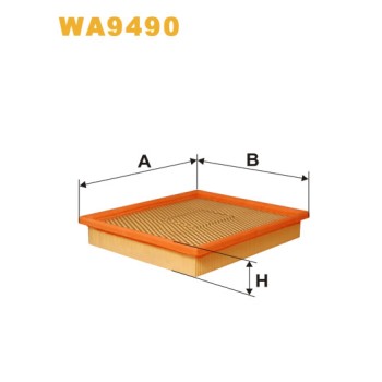 Filtre à air WA9490