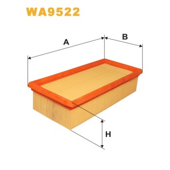 Filtre à air WA9522
