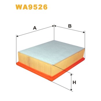 Filtre à air WA9526