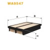 Filtre à air WA9547