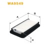 Filtre à air WA9549