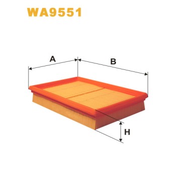 Filtre à air WA9551