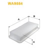 Filtre à air WA9554