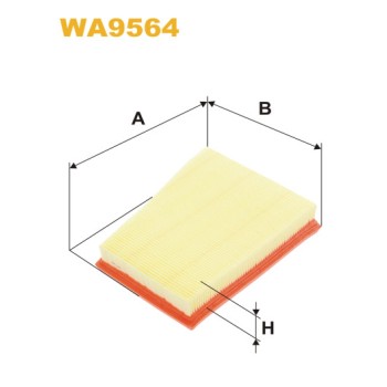 Filtre à air WA9564