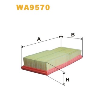 Filtre à air WA9570