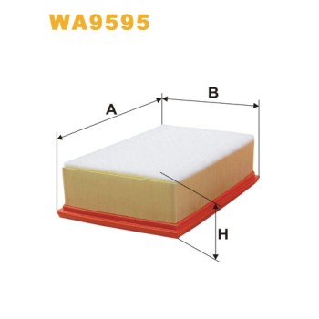 Filtre à air WA9595