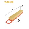 Filtre à air WA9596