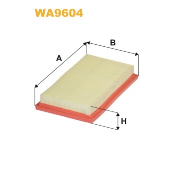 Filtre à air WA9604