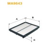 Filtre à air WA9643