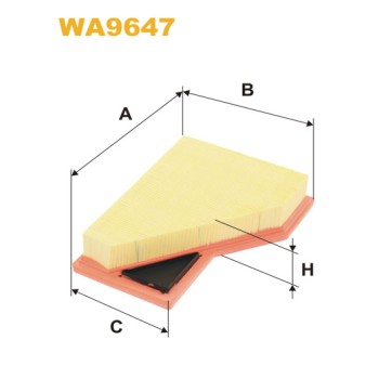 Filtre à air WA9647