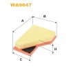 Filtre à air WA9647