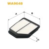 Filtre à air WA9648