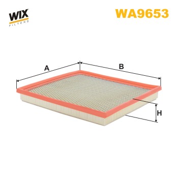 Filtre à air WA9653