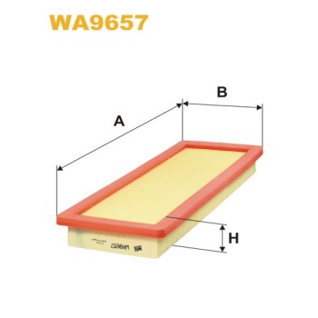 Filtre à air WA9657