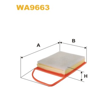 Filtre à air WA9663