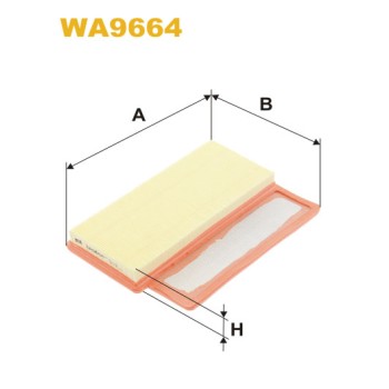 Filtre à air WA9664