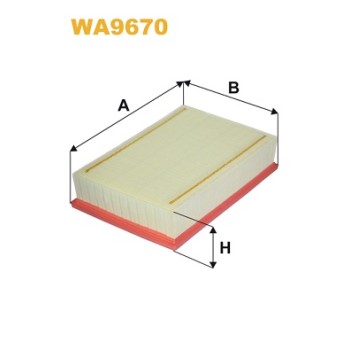 Filtre à air WA9670