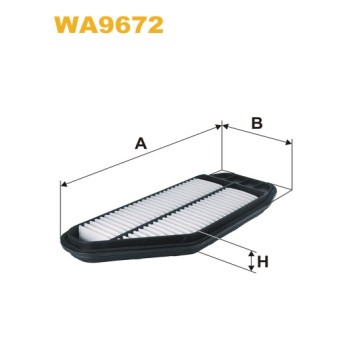 Filtre à air WA9672