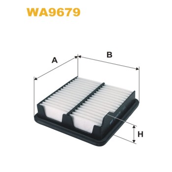 Filtre à air WA9679