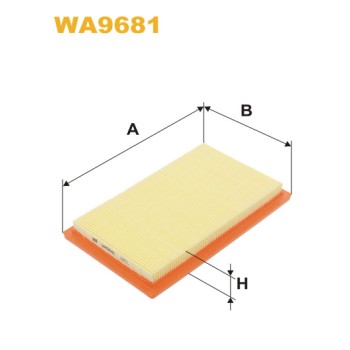 Filtre à air WA9681