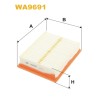 Filtre à air WA9691