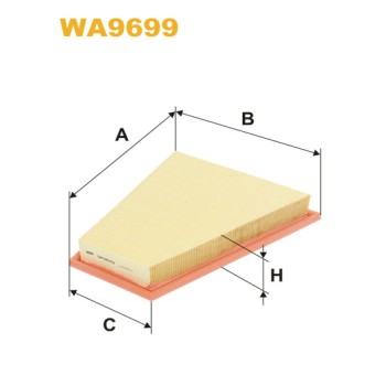 Filtre à air WA9699